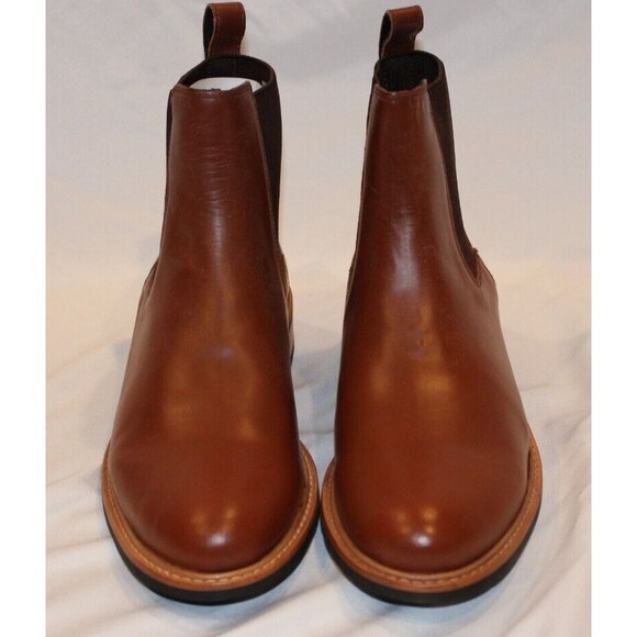 Nisolo Women's Carmen Leather Chelsea Boots Brandy NWOB $250 - Picture 5 of 7